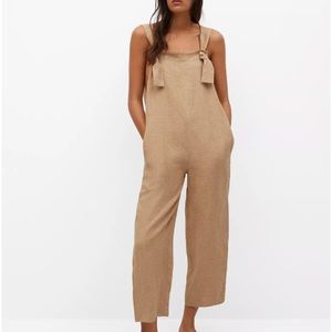 ❗️SOLD ❗️Mango Linen Overalls